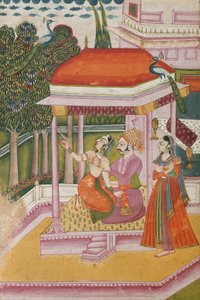 ラガマラ、ラジャスタンからのラマカリラギニ 作： Indian School